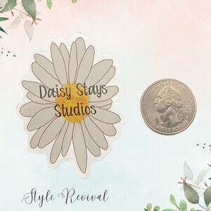 🎉 10/$10 Stickers - Adorable Daisy - Waterproof Reusable Sticker Slogan Decals